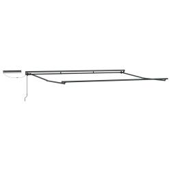 Cadre de store r&eacute;tractable &eacute;lectrique Anthracite 5 &times; 3,5 m