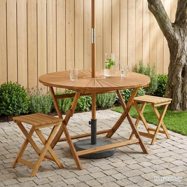 Table de pliante Naturel �110 x 75 cm
