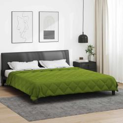 Duvet d'&eacute;t&eacute; simple Vert 240 x 200 cm Microfibre