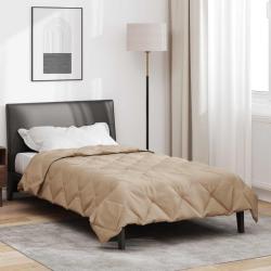 Duvet d'&eacute;t&eacute; simple Taupe 220 x 155 cm Microfibre