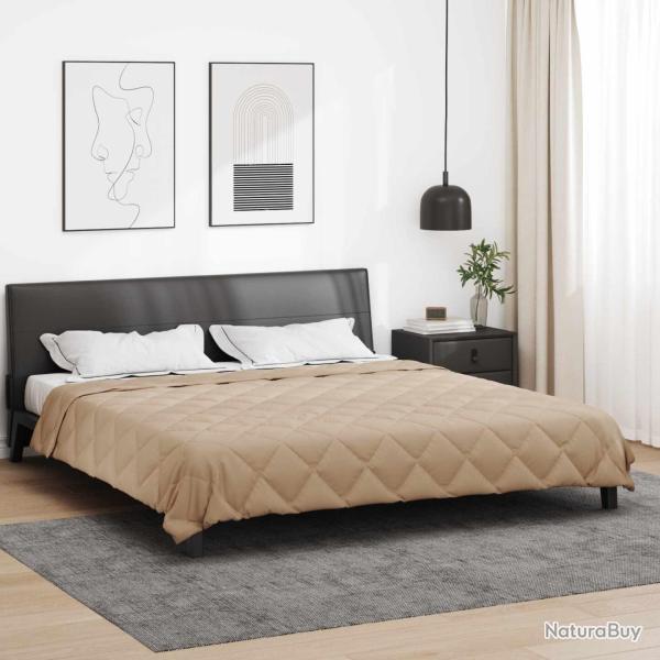 Duvet d'�t� simple 220 x 240 cm �t� 200 gsm Taupe