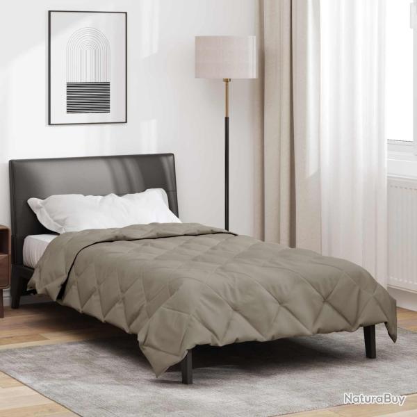 Duvet d'�t� simple 220 x 155 cm �t� 200 gsm Gris clair