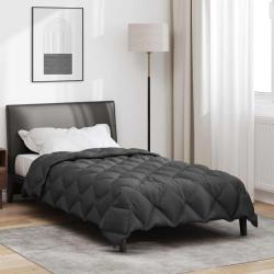 Duvet d'hiver Anthracite 135 x 200 cm Microfibre