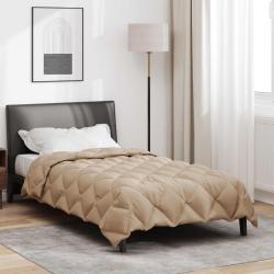 Duvet d'hiver Taupe 155 x 220 cm Microfibre