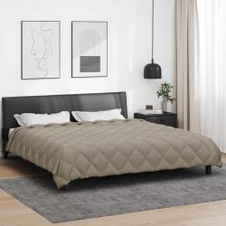 Duvet d'hiver Gris clair 240 x 260 cm Microfibre