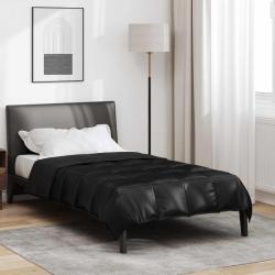 Duvet complet toute l'ann&eacute;e Noir 135 x 200 cm