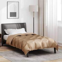 Duvet d'hiver Dor&eacute; 155 x 220 cm Satin et Microfibre