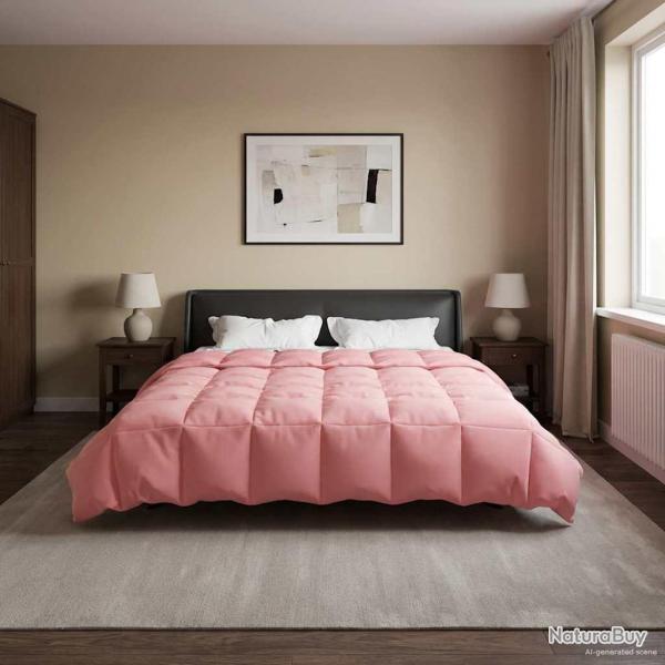 Duvet d'hiver Matelass� Rose 200 x 240 cm Microfibre