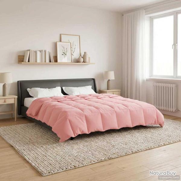Duvet d'hiver Matelass� Rose 220 x 240 cm Microfibre