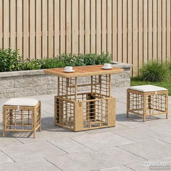Ensemble de salle � manger pour 3 pcs et Blanc