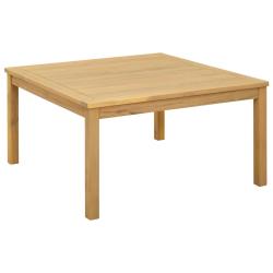 Table basse Acacia clair 85 x 85 x 45 cm Bois d'Acacia Massif