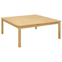 Table basse Acacia clair 110 x 110 x 45 cm Bois d'Acacia Massif