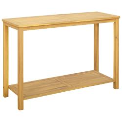 Table console de Acacia clair 110 x 40 x 75 cm
