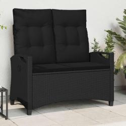 Banc de Noir 105 x 60 x 112 cm Acier et Polyester