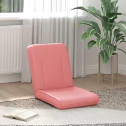 Fauteuil de sol ajustable Rose Simili cuir