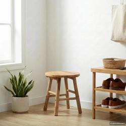 Tabouret de Naturel &Oslash; 38 x 42 cm Bambou