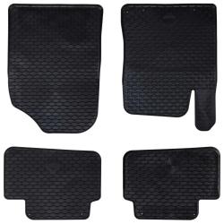 Tapis de voiture 4 pcs Noir compatible avec Hyundai i30 2017