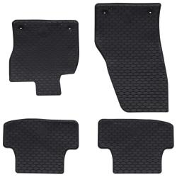 Tapis de voiture 4 pcs Noir Convient pour VW T-ROC 2017-