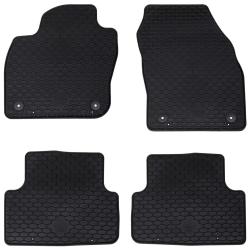 Tapis de voiture 4 pcs Noir Adapt&eacute; pour VW T-CROSS 2019-