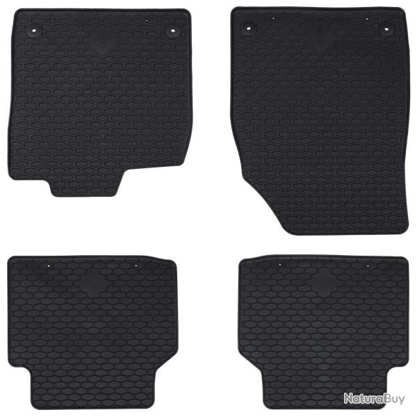 Tapis de voiture 4 pcs Noir adapt� pour Q4 etron 2022-