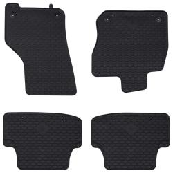 Tapis de voiture 4 pcs Noir Adapt&eacute; pour VW GOLF VIII MHEV 2020-
