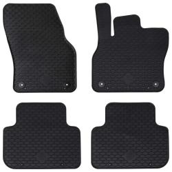 Tapis de voiture 4 pcs Noir adapt&eacute; pour Q3 2019-2025