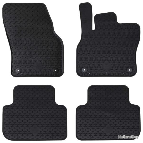 Tapis de voiture 4 pcs Noir adapt� pour Q3 2019-2025