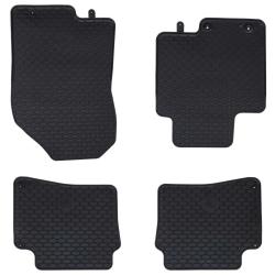 Tapis de voiture 4 pcs Noir suitable pour Hyundai i20 2020-