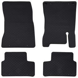 Tapis de voiture 4 pcs Noir Convient pour MERCEDES a 2018-