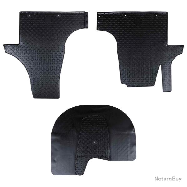Tapis de voiture 3 pcs Noir Adapt� pour VW T5 2010-2015