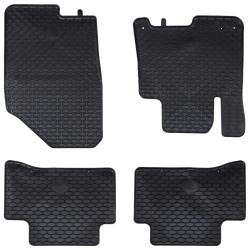 Tapis de voiture 4 pcs Noir Compatible avec TUCSON 2020-