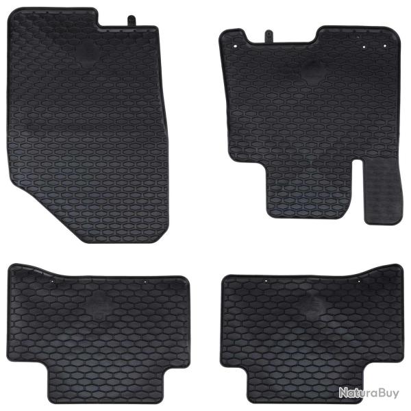 Tapis de voiture 4 pcs Noir Compatible avec TUCSON 2020-
