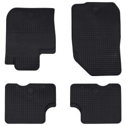 Tapis de voiture 4 pcs Noir Adapt&eacute; pour DACIA DUSTER 2010-2017