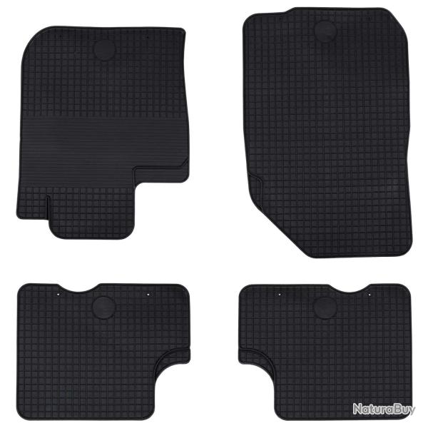 Tapis de voiture 4 pcs Noir Adapt� pour DACIA DUSTER 2010-2017