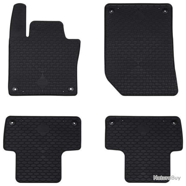 Tapis de voiture 4 pcs Noir adapt� pour Volvo XC60 2018-
