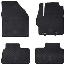 Tapis de voiture 4 pcs Noir Convient pour Toyota AYGO X 2022-