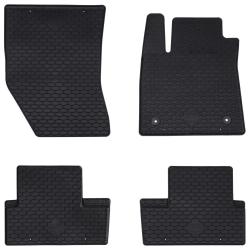 Tapis de voiture 4 pcs compatible avec MEGANE IV 2016-
