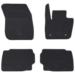 Tapis de voiture 4 pcs Noir adapt&eacute; pour MONDEO 2014-