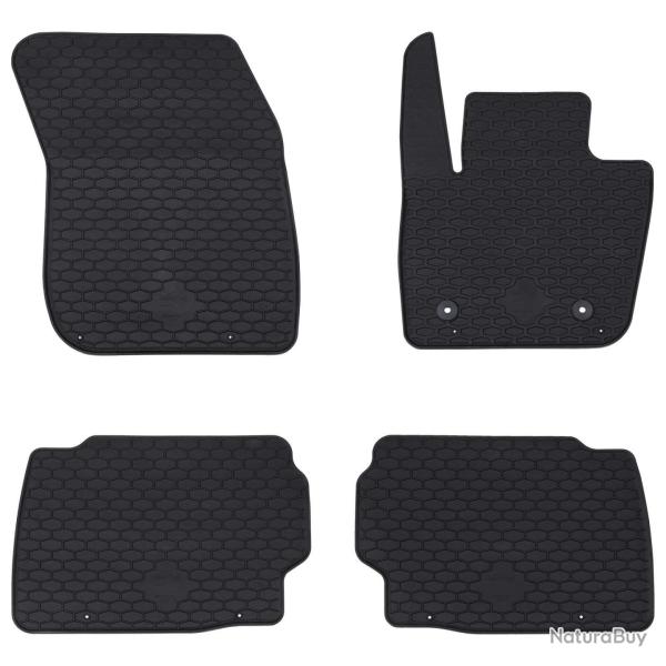 Tapis de voiture 4 pcs Noir adapt� pour MONDEO 2014-