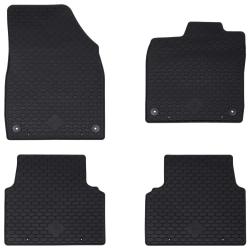 Tapis de voiture 4 pcs Noir adapt&eacute; pour VW ID.3 2019-