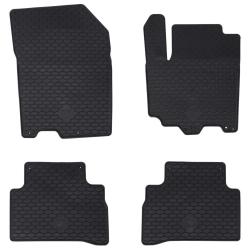 Tapis de voiture 4 pcs Noir Compatible avec Suzuki VITARA 2015-
