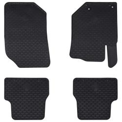 Tapis de voiture 4 pcs Noir adapt&eacute; pour DS3 2019- Caoutchouc