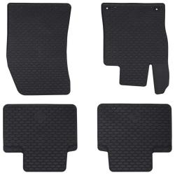 Tapis de voiture 4 pcs Noir Compatible avec 308 SW 2021-