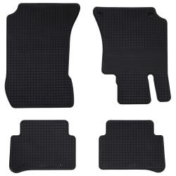 Tapis de voiture 4 pcs Noir Convient pour MERCEDES E 2009-2016