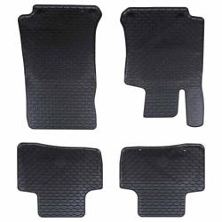 Tapis de voiture 4 pcs Noir adapt&eacute; pour GLC 2016-2022