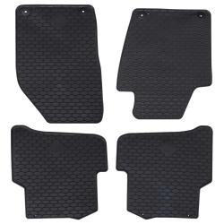 Tapis de voiture 4 pcs Noir suitable for FABIA III 2014-2022
