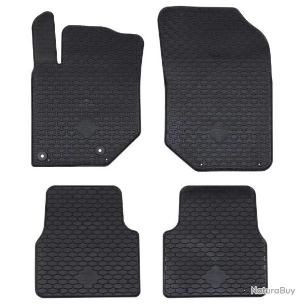 Tapis de voiture 4 pcs Convient pour C4 2021- Caoutchouc