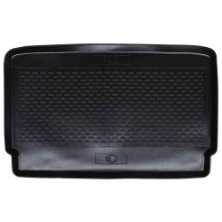 Tapis de coffre Noir adapt&eacute; pour PEUGEOT 208 2018- Caoutchouc
