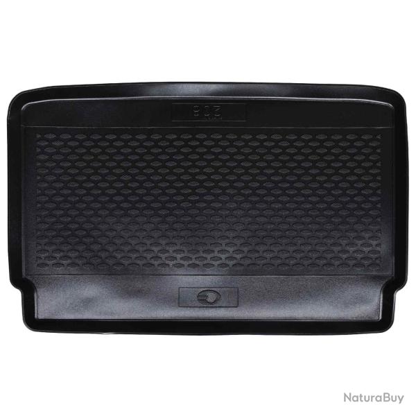 Tapis de coffre Noir adapt� pour PEUGEOT 208 2018- Caoutchouc