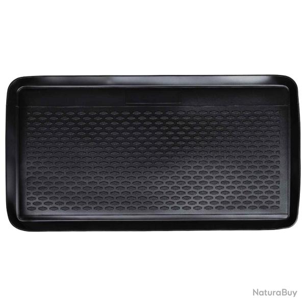 Tapis de coffre Noir compatible avec Fiat 500 2018- Caoutchouc